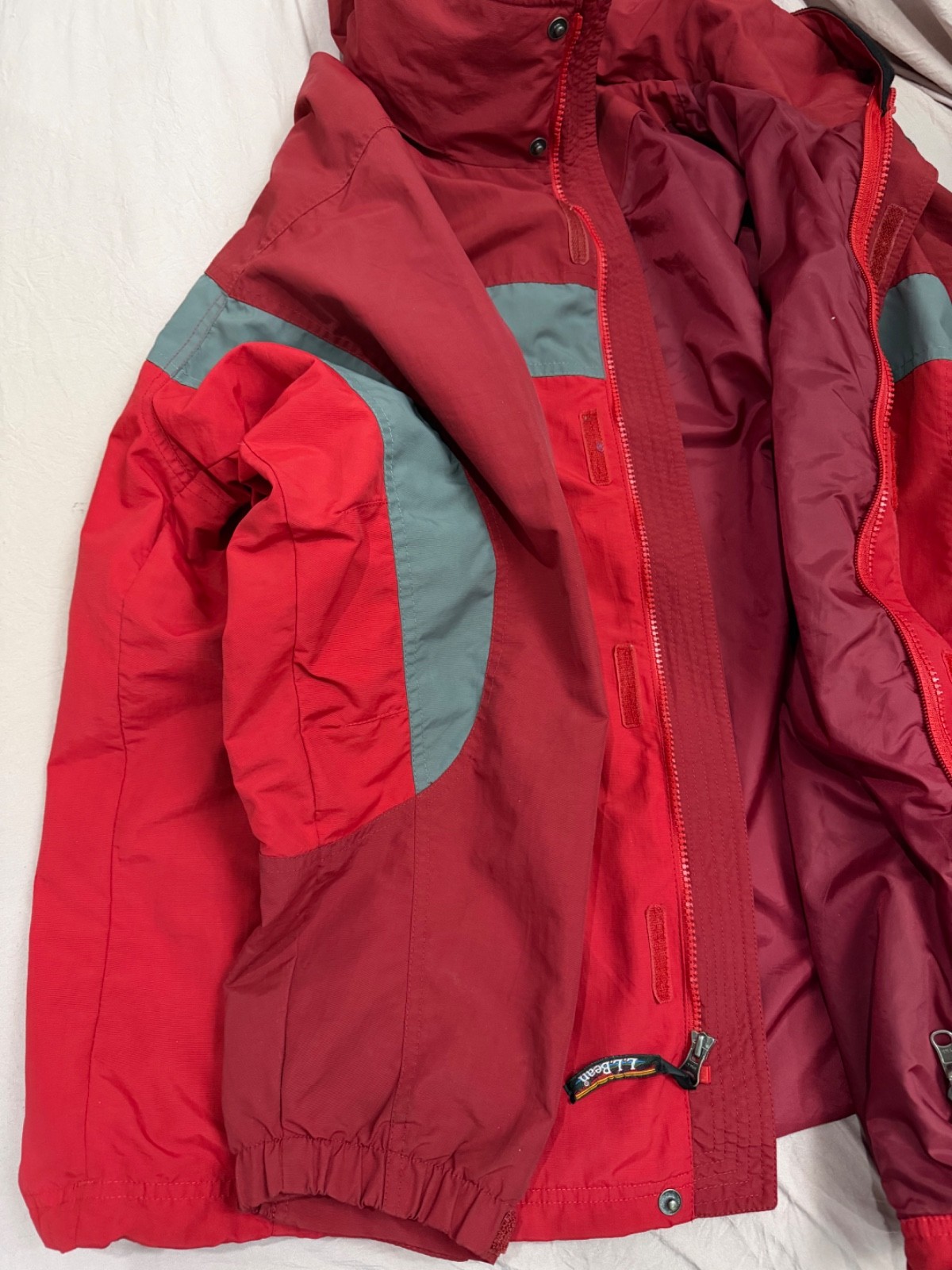 LL Bean Rain Jacket, Waterproof, Windproof, Lined… - image 3