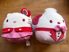 2026 Squishmallows Valentines Pair Hello Kitty Pochacco 8  Set New With Tags 