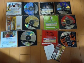 Sega Saturn Skeleton Console Virtua Stick Fighting Games 24 Titles Lot Japan