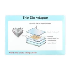 PC Plastic Standard Adapter Pad For Die Cut and Embossing Machine