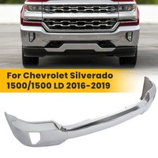 Chrome For Chevrolet Silverado 15001500 Ld 2016-2019 2018 Front Bumper Face Bar