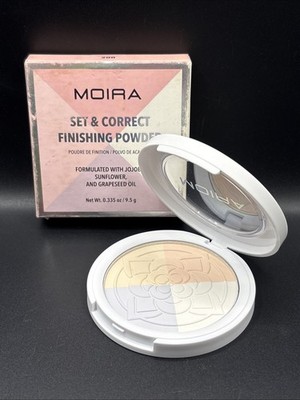Moira Beauty Set & Correct Finishing Powder Shade 200