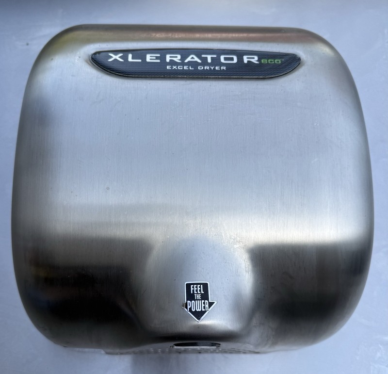 EXCEL XL-SB-ECO XLERATOR ECO HAND DRYER BRUSHED STAINLESS WALL BLOWER 110-120V