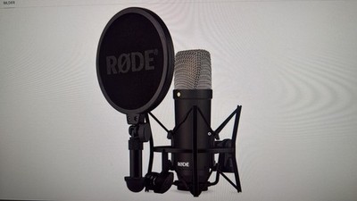 SW-0684 RODE NT1 Signature Series Großmembrankondensatormikrofon schwarz B-WARE