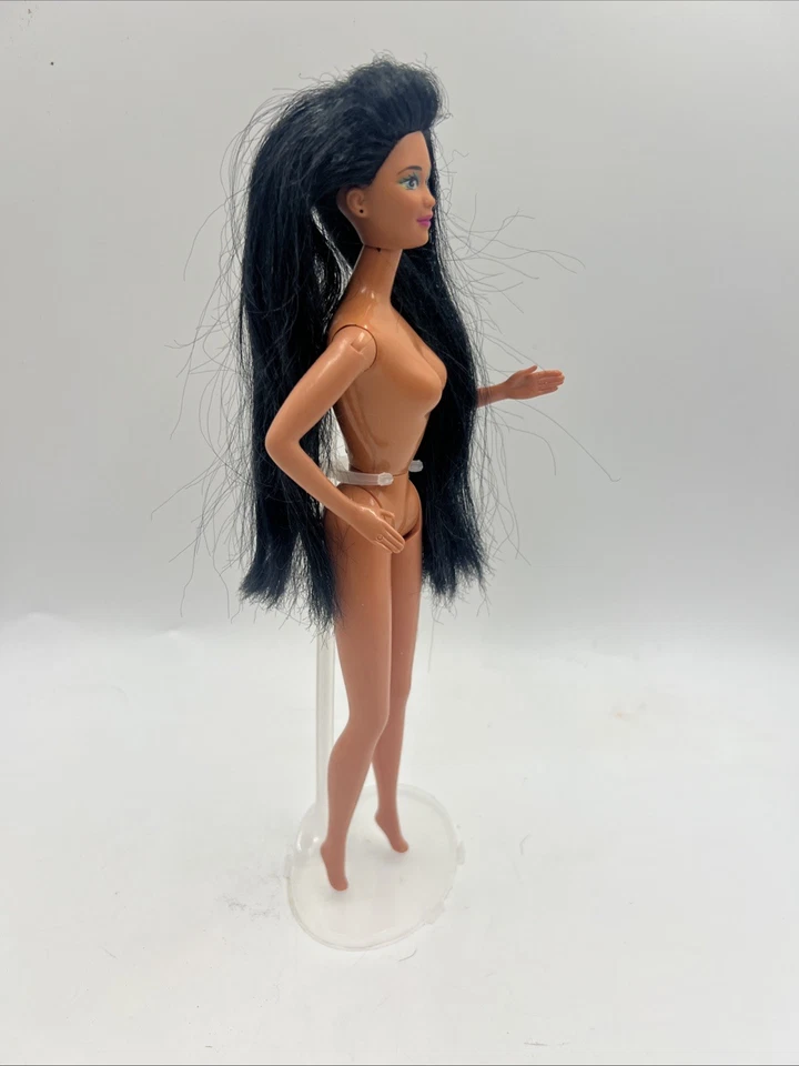 Muñeca Barbie vintage 1989 Mattel Western Fun Nia #9933 molde asiático Kira Foto 4 de 4