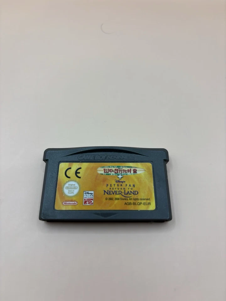Lilo & Stitch 2 / Peter Pan: Return To Neverland - GAME BOY ADVANCE GBA PAL UK - Image 1 of 1