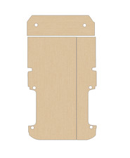 Toyota HiAce 2004-2019 LWB - Floor Ply Lining Kit