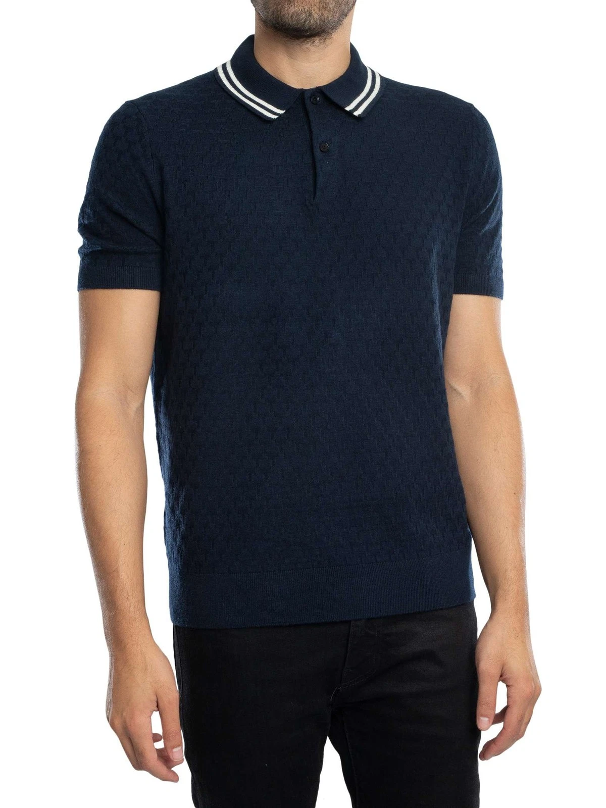 Ted Baker Men's Regular Stitched Polo Shirt, Blue
Opens in a new window or tab