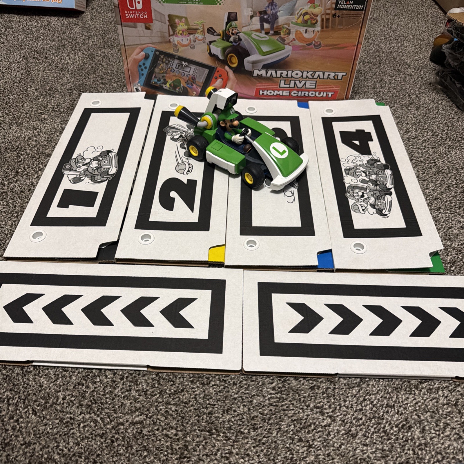 Mario Kart Live: Home Circuit - Set Luigi - Nintendo Switch tutto incluso