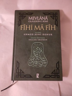 Mevlana Celaleddin-i Rumi Mesnevi: Fihi Ma Hardcover Ahmed Avni Konuk Buch