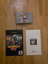 ebay® Auktion 168621223548 | Mario Kart 64 – Nintendo 64 – Modul + Anleitung + Beiblatt Thumbnail of ebay® auction 168621223548 | Mario Kart 64 – Nintendo 64 – Modul + Anleitung + Beiblatt