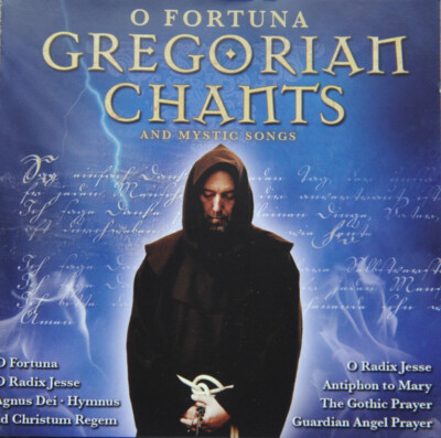  CD GREGORIAN CHANTS   ''O FORTUNA''  NEU
