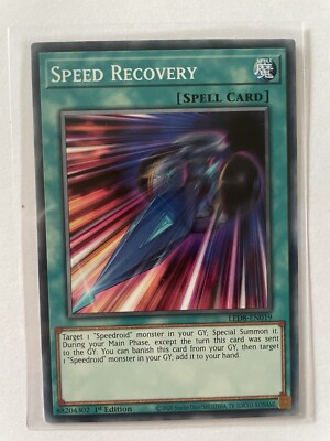 Yu-Gi-Oh Karte Speed Recovery ENG TCG Card Spell 1st Edt Konami