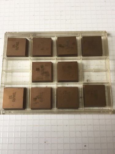 Widia - 10 x inserts de tournage en carbure neufs SPUN 150412T TN450 CNC - Photo 2/2