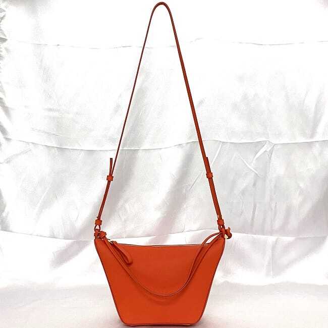 LOEWE 2WAYバッグ HAMMOCK A538G13X01 Loewe 2Way Bag Hammock Hobo Orange A538G13X01 F-20569