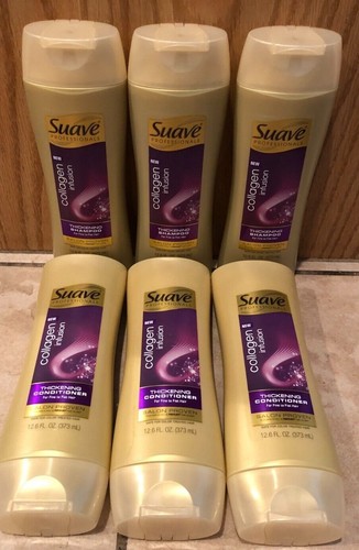 6 Suave Moroccan,Keratin,Coconut,Sea Salt,Collagen Shampoo-Cond-Spray YOU CHOOSE - Picture 5 of 6