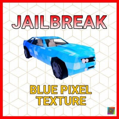 ️NEW & CHEAP ️- Jailbreak: Blue Pixel Texture | Roblox 🎮 | Quick ...