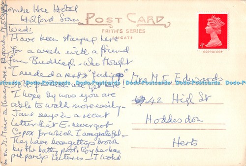 D048030 Holford. Holford Glen. Combe House Hotel. F. Frith - 第 2/4 張圖片