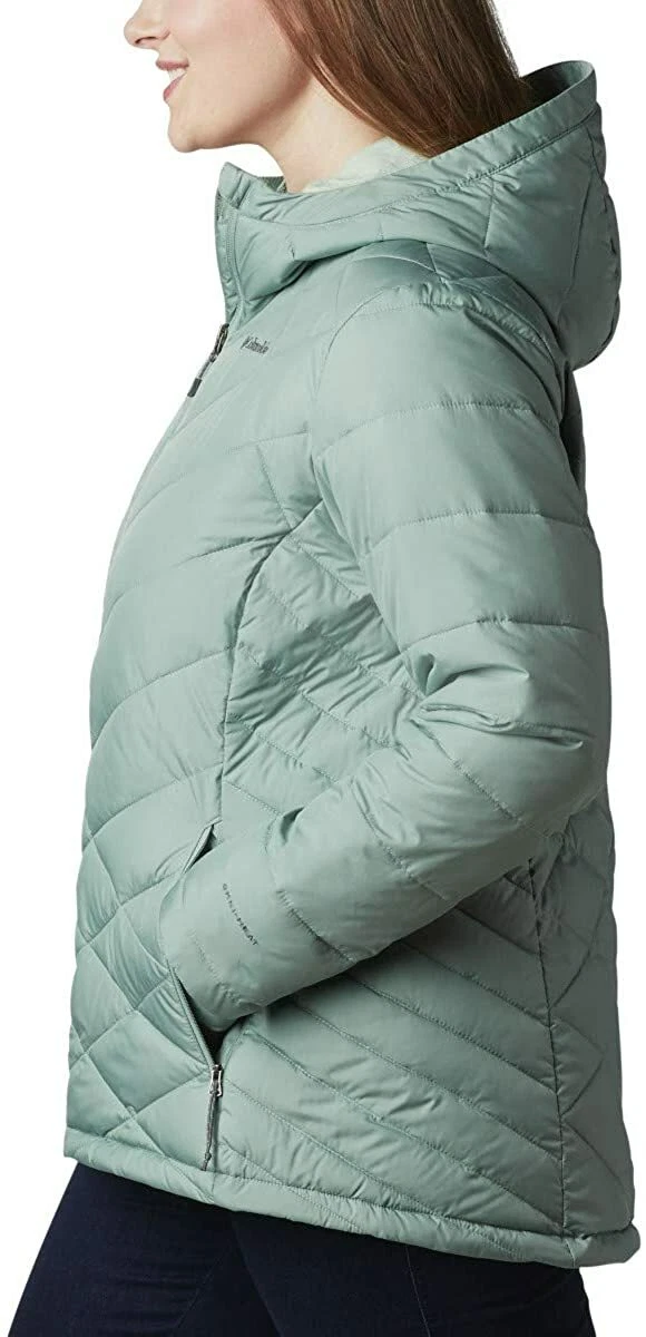 Columbia heavenly hooded jacket spruce sales