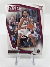 Evan Mobley ‘21 Chronicles Threads Basketball Green Foil Rookie Card