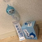 Daikin Wind Chime Pichonkun Glass Water Drop Pichon Original Limited Japan New