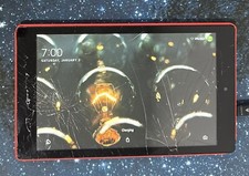 Amazon Kindle Fire HD 8 7th Gen 16GB Storage - Red - SX034QT - READ
