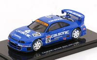1:43 Ebbro Nissan Skyline R33 #12, Jgtc 1998 Calsonic