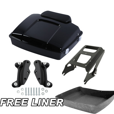 Razor Trunk Mount Rack Pad Hardware Fit For Harley Street Glide 09-13