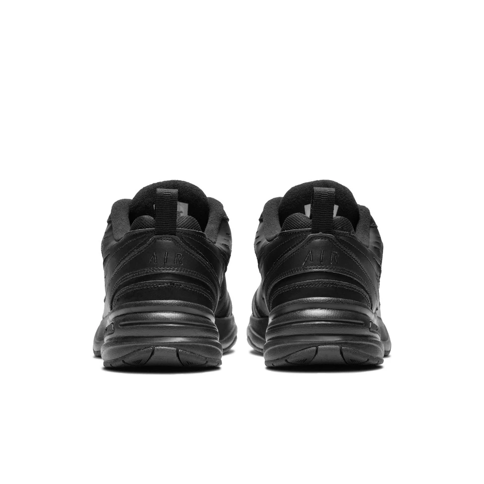 Nike AIR MONARCH IV Men's Black 001 Walking Shoes Medium & WIDE (4E) WIDTH - Image 4 of 4