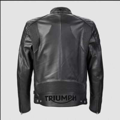 Triumph Braddan Asymmetric Leather Jacket MLES22100 | eBay Triumph Braddan Asymmetric Leather Jacket MLES22100 | eBay