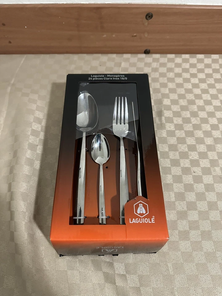 Laguiole - set posate 24 pezzi - "Clara" Argent - Immagine 4 di 4