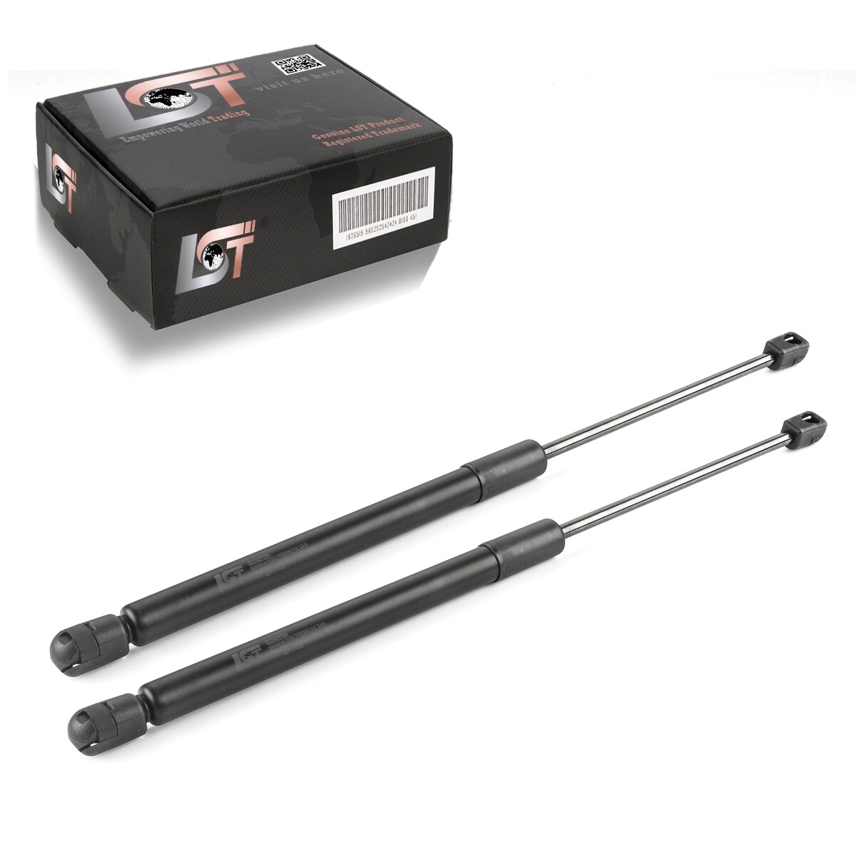 2x Damper Tailgate Gas Pressure Spring Rear 90 N for Smart Fortwo Coupe 451 07-