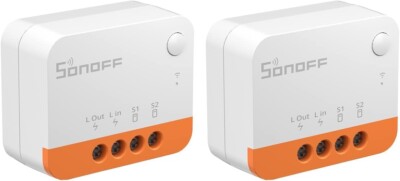 SONOFF ZBMINIL2 Zigbee Smart Lichtschalter (2 Wege) funktioniert mit Alexa 2er Pack
