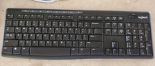 Logitech - K270 Full-size Wireless Membrane Keyboard, KEYBOARD ONLY NO USB