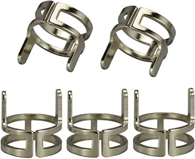 5-Pack Spring Spacer Guide For Plasma Cutter Torch – Fits SG-55, AG-60, WSD-60P, Stainless Steel, Extends Consumable Life