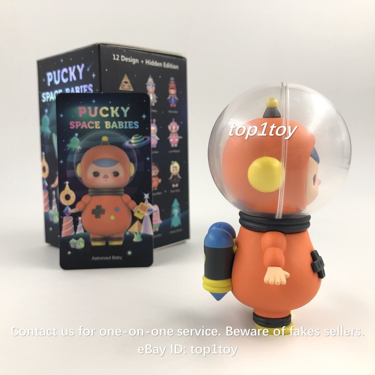 POP MART PUCKY Space Babies Astronaut Baby Mini Figure | eBay