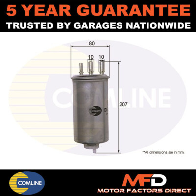 Fits Dacia Duster 2010- 1.5 dCi + Other Models Comline Fuel Filter
