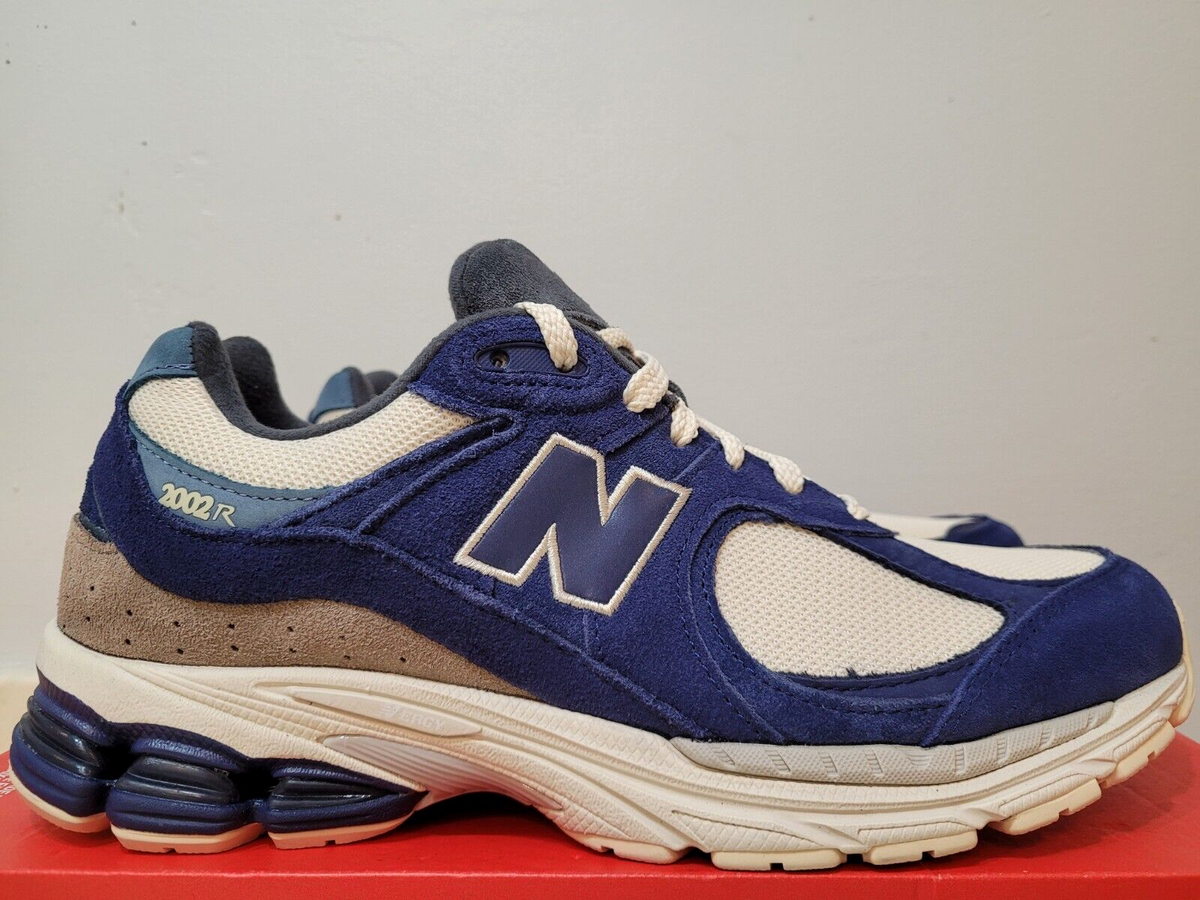 New Balance Night Tide Cream M2002RG Men\'s Size 10.5 New Balance 2002R - Night Tide / Team Cream – Kith main image 4