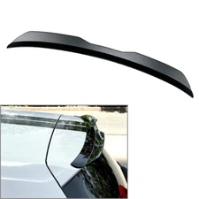 Rear Roof Lip Spoiler Tail Wing Universal For Hatchback SUV MPV Car Matte Black
