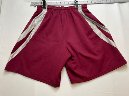 Pantalones cortos de baloncesto Nike Team jóvenes adolescentes XL 24 x 9 cordón rojo borgoña - Imagen 2 de 11