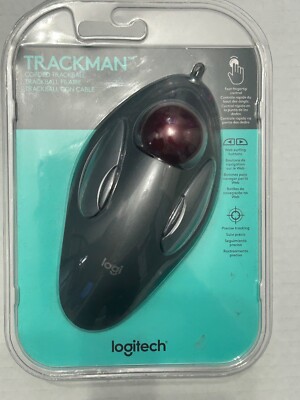 Logitech Trackman Marble Trackball Mouse - 910-000806 T-BC21