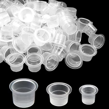 Tattoo Ink Caps -Usiriy 500Pcs Tattoo Ink Cups Medium Pigment Caps Disposable Ta