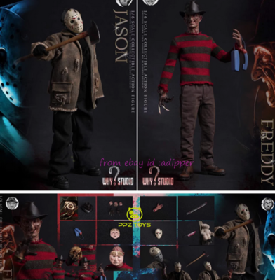 Perfect Why Studio Ws020 1/6 Freddy Vs Jason Set New Year