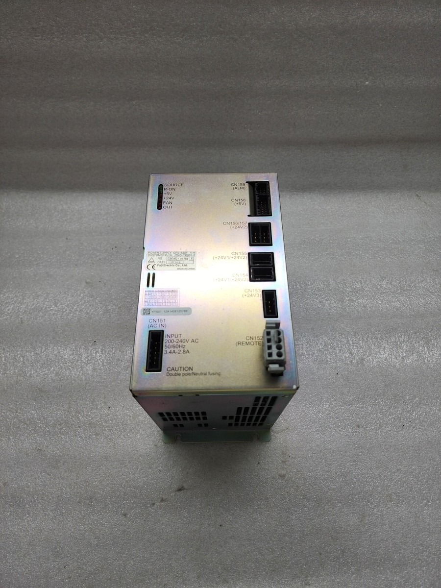 M富士電気 CPS-520F 電源 JZNC-YPS01-E YASKAWA JZNC-YPS01-E POWER SUPPLY FUJI CPS-520F | eBay