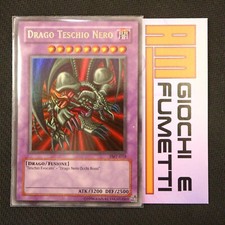 DRAGO TESCHIO NERO in italiano YUGIOH rara ULTRA yu-gi-oh! DA COLLEZIONE
