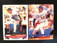 MLB - Kevin Gross 1993 Topps & 1993 Fleer Ultra Baseball - Dodgers