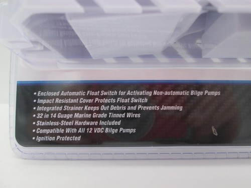 Shoreline Marine SL54437 Bilge Pump Float Switch 12v Submersible H1 - Picture 2 of 3