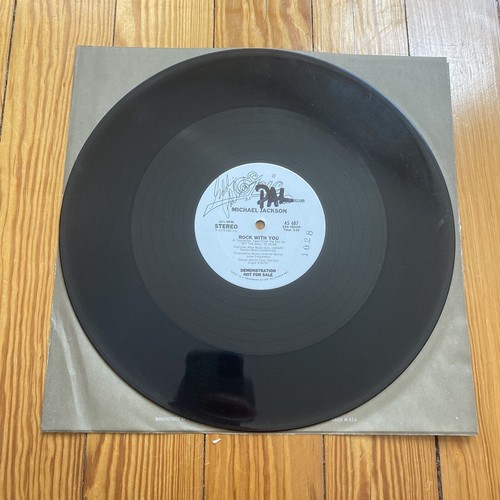 Michael Jackson 1979 PROMO Rock With You AS687 Single Vinyl Record & Janet 1982 - Picture 7 of 19