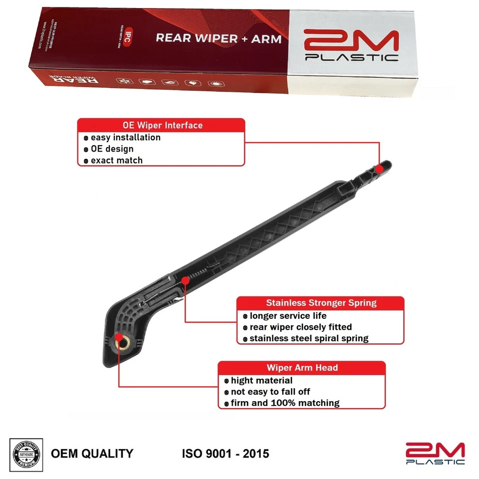 Rear Wiper Arm Blade For Volvo XC90 2003-2006 8659502 30753640  OE Quality - Image 2 of 3