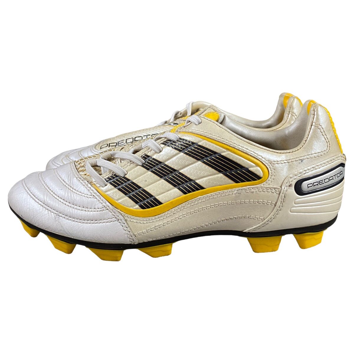 adidas Predator Absolado X TRX FG 2009 White Yellow G03871 adidas Predator Absolado X TRX FG 2009 White Yellow G03871